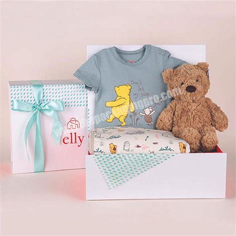 Wholesale Personalized Logo Empty Paper Newborn Baby Swaddle Clothes