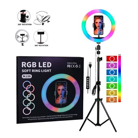 Aro Luz Led Cm Rgb Tr Pode Metros Genesis Multiservicios Online