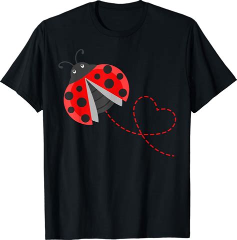 Ladybeetle Ladybugs Nature Lover Insect Fans Entomophile T-Shirt