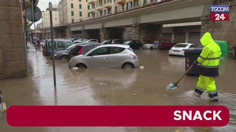 Maltempo Nel Ponente Ligure Via Busserio A Savona Sott Acqua Dopo