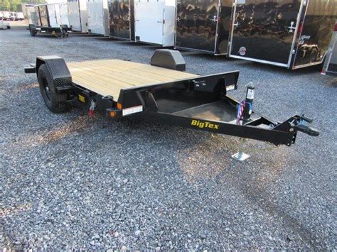 Big Tex 7 x 13 Equipment Trailer - Single Axle Tilt Deck