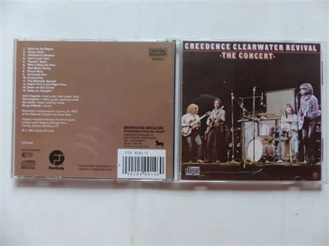 Creedence Clearwater Revival The Concert Cd Fantasy Fcd