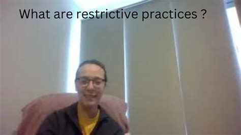 What Are Restrictive Practices And Who Can Use Them Youtube