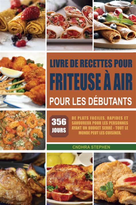 Buy Livre De Recettes Pour Friteuse Air Pour Les D Butants Jours