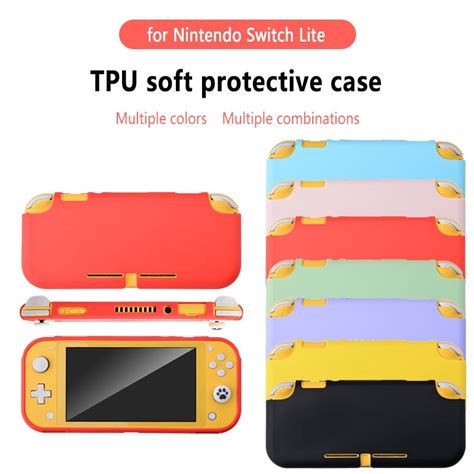 Capa Protetora Fosca TPU Cor Macia Para Console De Jogos Nintendo