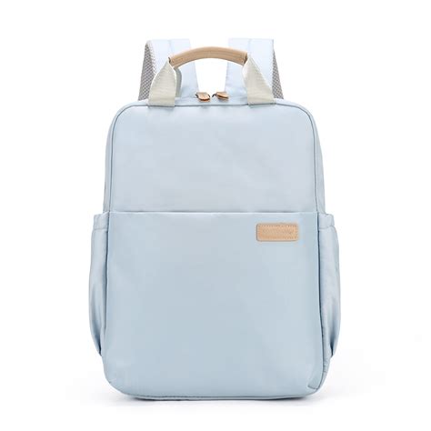 solid color backpack portable  inches shockproof laptop bag large