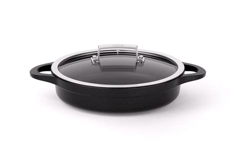 Valira Braadpan Met Deksel Aire Zwart Cm Kopen Cookinglife