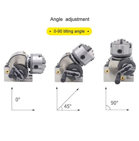 Bs Precision Dividing Head With Inch Mm Jaw Chuck And