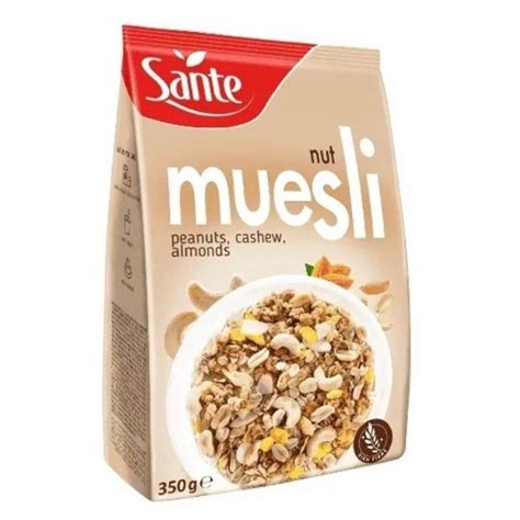 Musli orzechowe Sante 350 g ŹRÓDŁO BŁONNIKA 13608100740 oficjalne