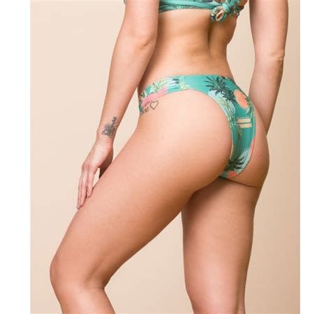 Bikini Pezzo Sotto Bottom Tqc Ziper Solar Marchio La Playa