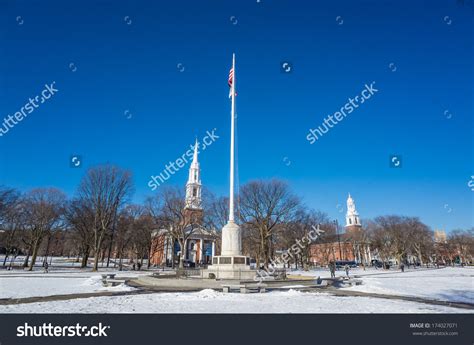 stock-photo-new-haven-green-with-snow-and-blue-sky-a-park-in-downtown-new-haven-ct-used-for ...