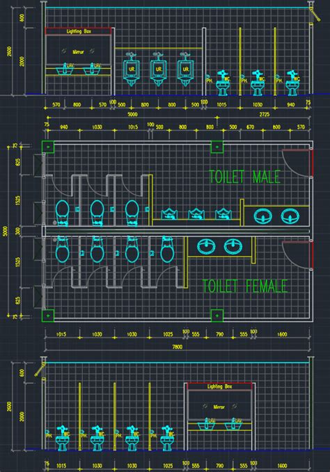 Autocad Toilet Elevation Drawing At Explore