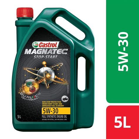 Buy Castrol Magnatec Stop-Start 5W-30 Full Synthetic Engine Oil For ...