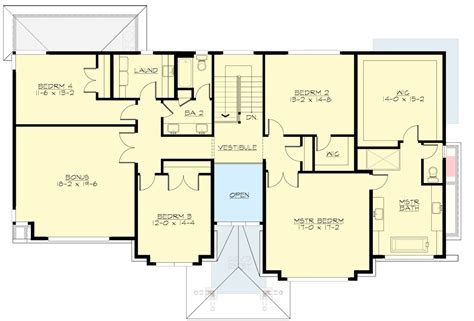 73 Foot Wide Modern House Plan Under 3800 Square Feet With Natural