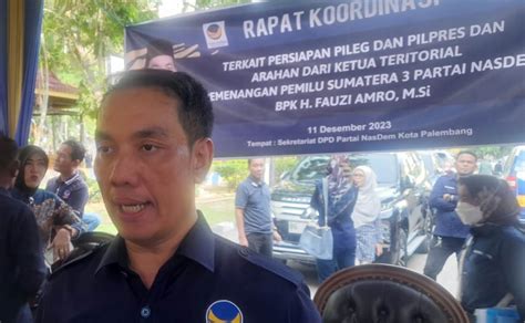 Nasdem Siapkan Saksi Di Tps Antisipasi Kecurangan Pemilu