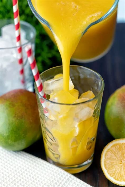 How to Make Fresh Mango Juice - The Belly Rules The Mind