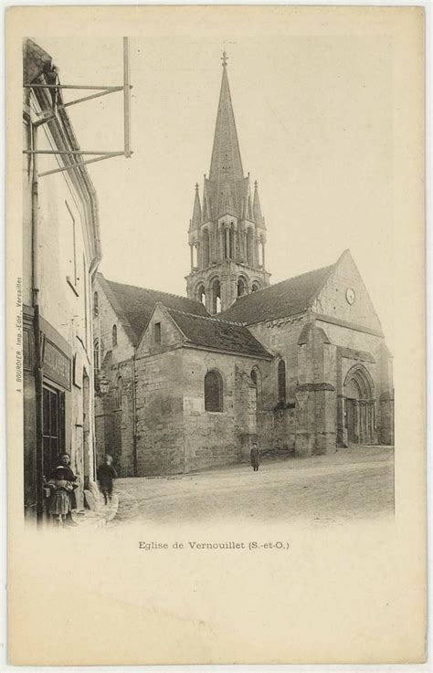 Vernouillet Eglise De Vernouillet S Et O Carte Postale Ancienne