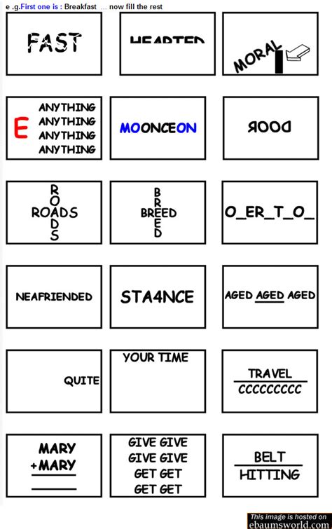 Free Printable Brain Teasers With Answers