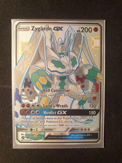 Pok Mon Karte Shiny Zygarde Gx Fullart Kaufen Auf Ricardo