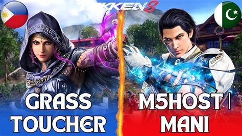 FT5 Grass Toucher Zafina Vs Claudio M5Host Mani Tekken 8 YouTube