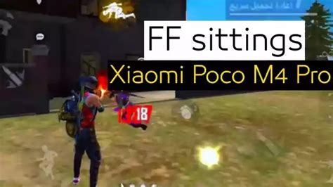 Best FF Settings For Xiaomi Poco M4 Pro In 2022 Sensi Hud And Dpi