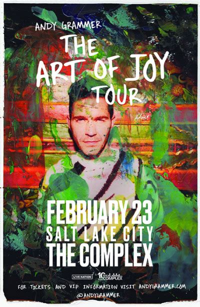 Andy Grammer Wednesday February Rd At The Complex Salt Lake