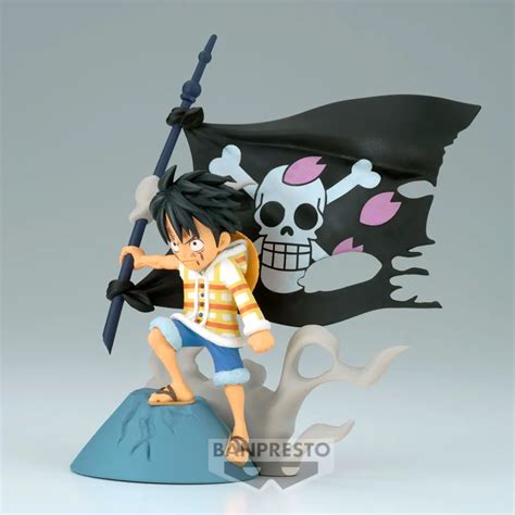 WCF Log Stories Monkey D Luffy Figure One Piece Figure Banpresto