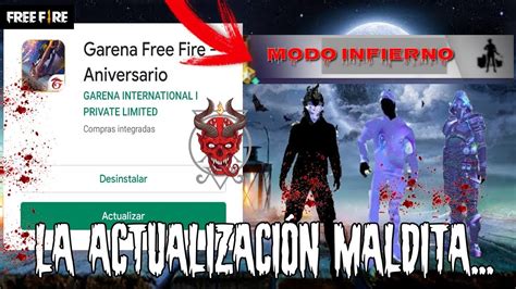 La actualización Maldita de Free Fire Creepypasta Historia de