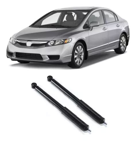 Amortecedor Kit New Civic Traseiro 2006 Até 2011 O Par