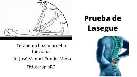 Prueba De Lasegue Terapeuta Haz Tu Prueba Funcional Fisioterapia Rd