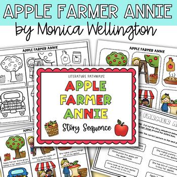 APPLE FARMER ANNIE Story Sequence Activities | Cut N Glue | Reading ...