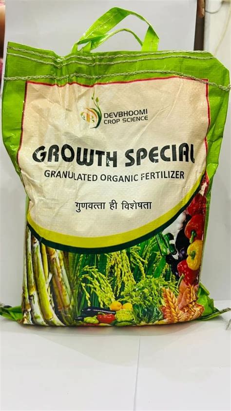 Bio Tech Grade Granules Growth Special Organic Fertilizer Bag Packaging Size 5 Kg At Rs 180