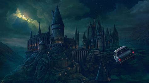 Hogwarts Castle Hd Harry Potter And The Chamber Of Secrets Wallpapers Hd Wallpapers Id 94597