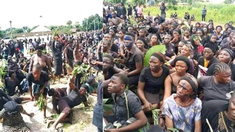 Southern Kaduna Killings Women Protest Naked Demand Justice For