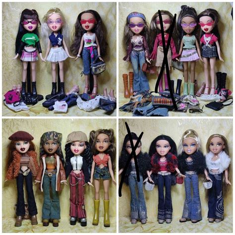 Bratz Cloe Sasha Jade Dana Nevra Yasmin Meygan MGA Fianna Funk N Glow