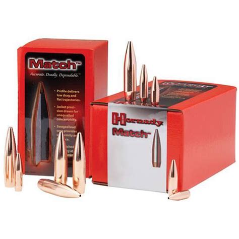 Hornady Mm Caliber Diameter Grain Match Boat Tail Hollow