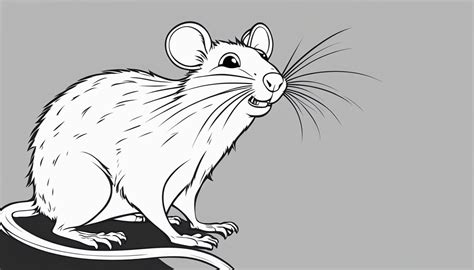 Rat Coloring Pages 11 Free Colorings Book