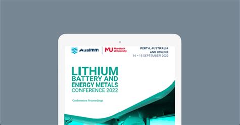 Lithium Battery And Energy Metals Conference 2022