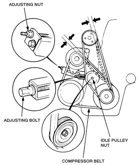 Honda Accord Q A Timing Belt Diagrams Power Steering Belts More