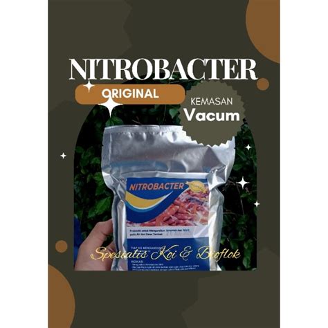 Jual Nitrobac Nitrobacter Bakteri Starter Probiotik Kolam Koi Shopee