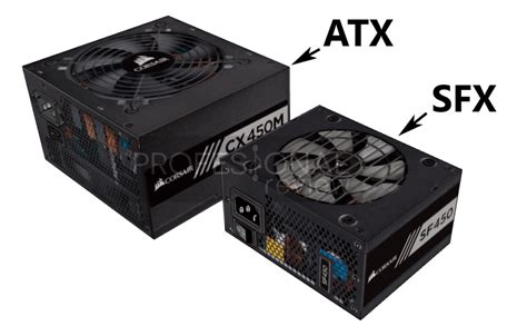 ATX vs SFX la comparativa de fuentes de alimentación para PC