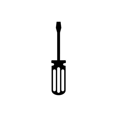 Screwdriver Logo Or Icon In Vector 20609299 Vector Art At Vecteezy