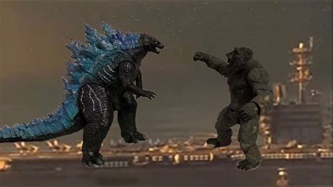 Godzilla Vs Kong Short Stop Motion Youtube