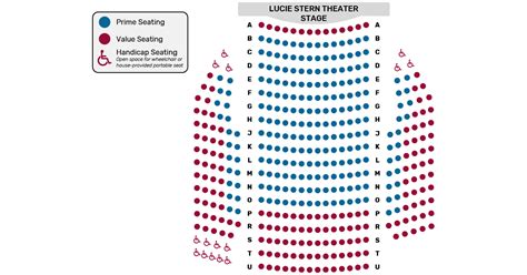 Seating Chart – Palo Alto Players