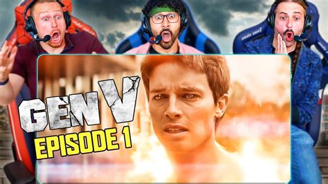 Gen V Episode 1 Reaction The Boys Spin Off 1x1 Breakdown Review