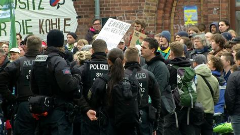 Demo am Tagebau Nochten für früheren Kohleausstieg Antenne Sachsen