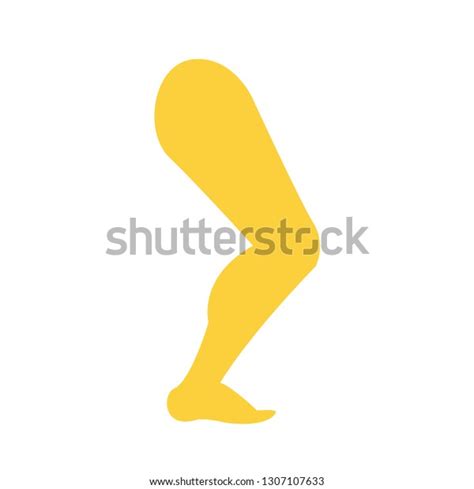 Leg Emoji Vector Stock Vector (Royalty Free) 1307107633 | Shutterstock