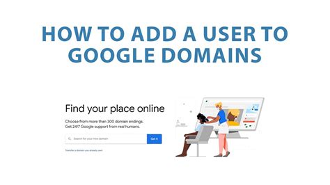 How To Add A User To Google Domains YouTube