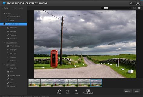 All Things Related To The Online Photoshop Tool What Does Auto Correct Do