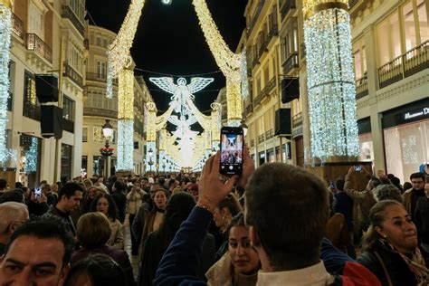 Navidad M Laga Cu Ndo Se Encienden Las Luces De Navidad En M Laga